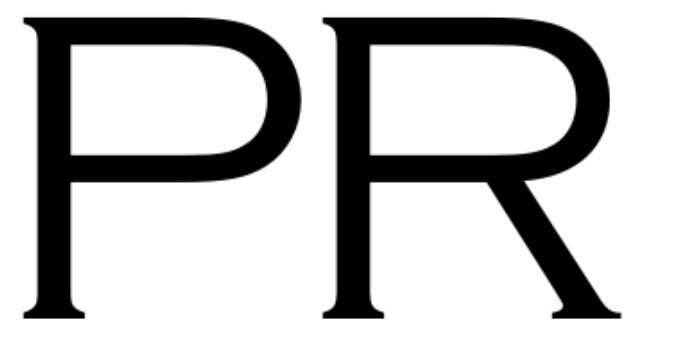 Logo PR Negro